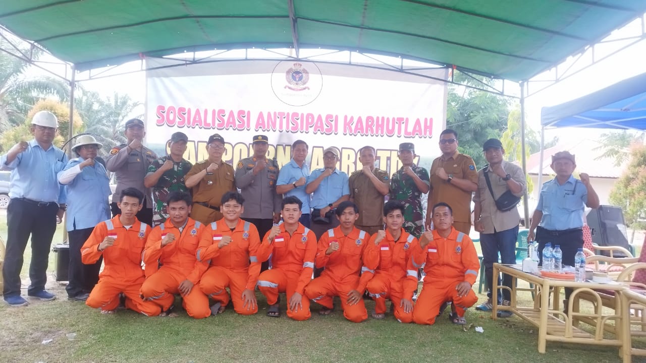 Sampoerna Agro Sosialisasi Kesiapan Karhutlahbun di Kebun Tanjung Sari